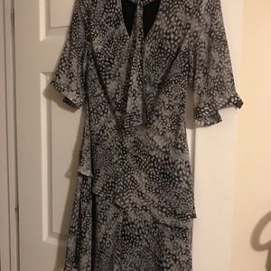 Black and grey dress by RW & CO